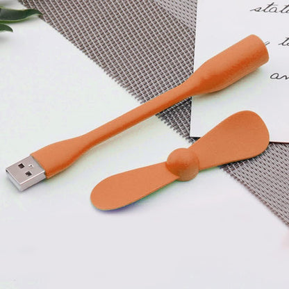 Techsuit TUF1 USB ventilátor, narancssárga