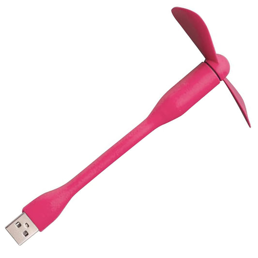 Techsuit TUF1 USB ventilátor, rózsaszín