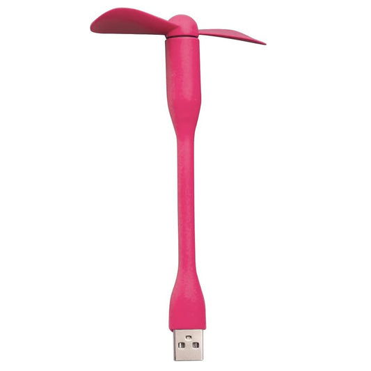Techsuit TUF1 USB ventilátor, rózsaszín